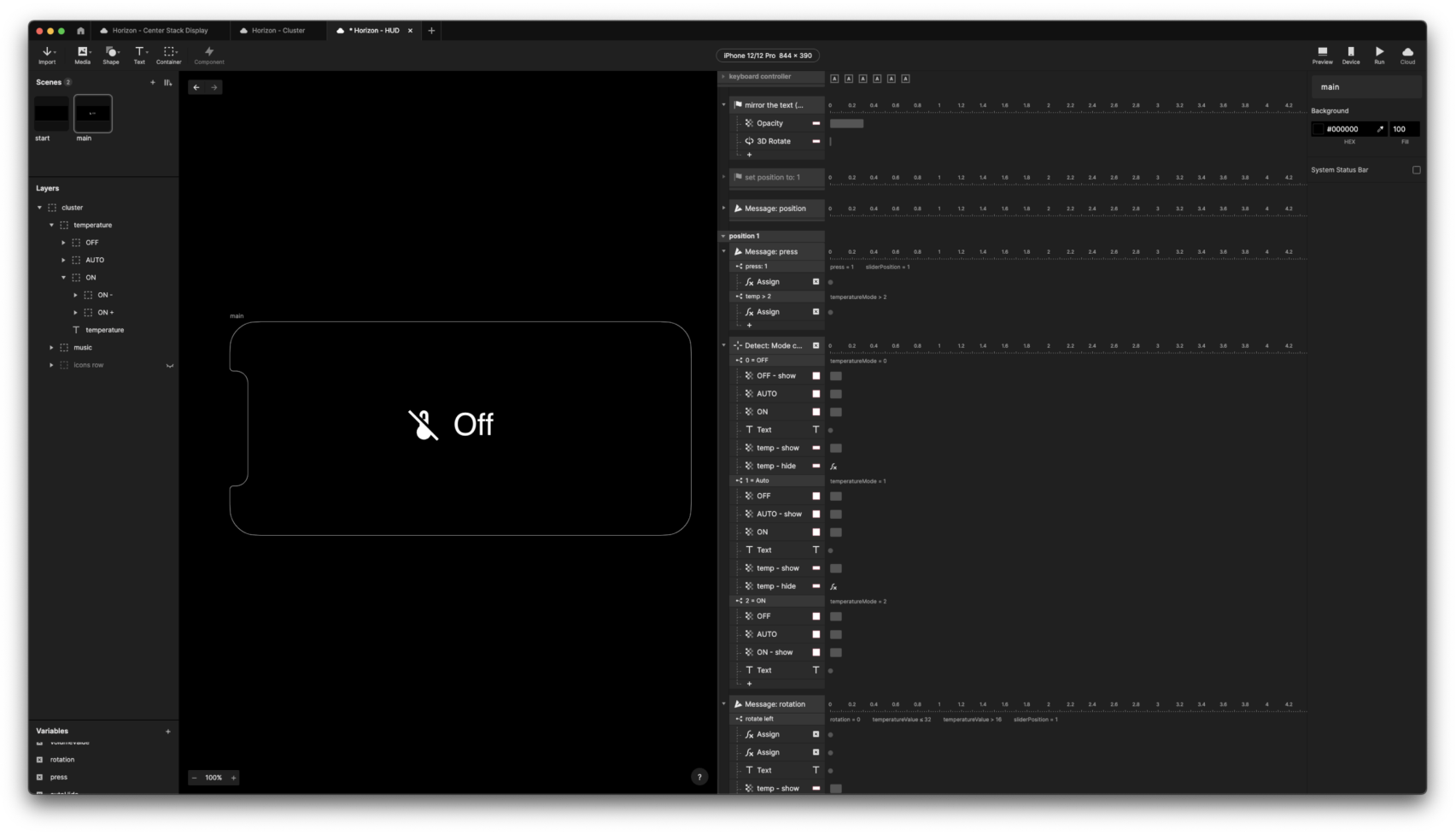 Prototyping the HUD